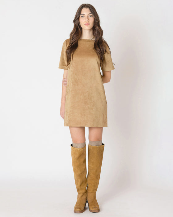 ROBE DROITE EN DAIM 2622005