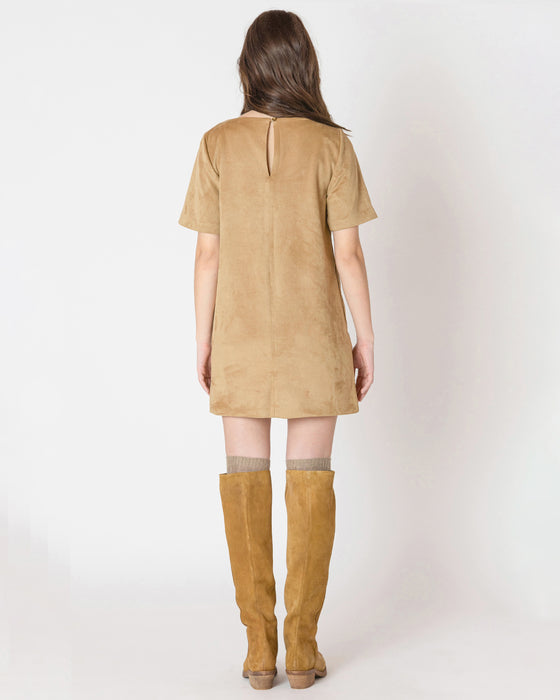 ROBE DROITE EN DAIM 2622005