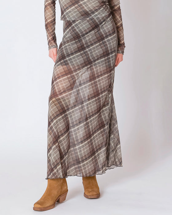 MESH MIDI SKIRT 2622207