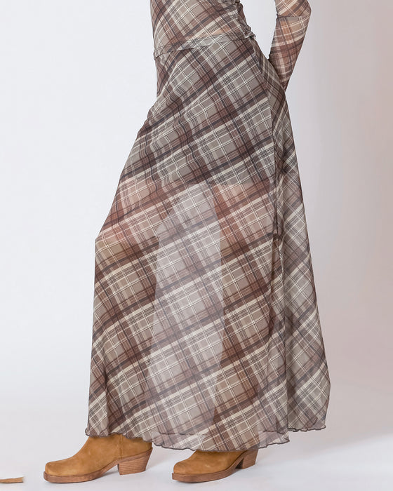 MESH MIDI SKIRT 2622207