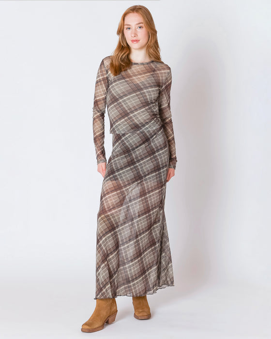 MESH MIDI SKIRT 2622207