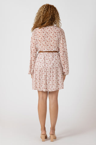 Mini-robe à volants