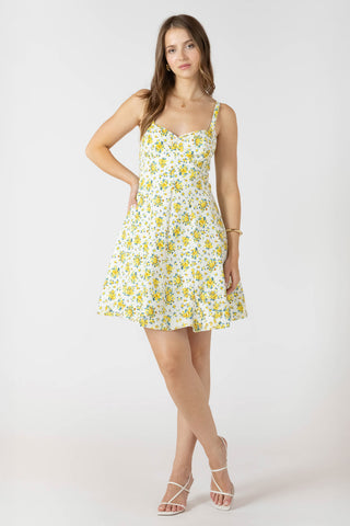 Sweetheart Neckline Mini Dress