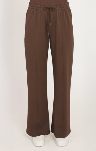 Pantalon à enfiler en tissu scuba