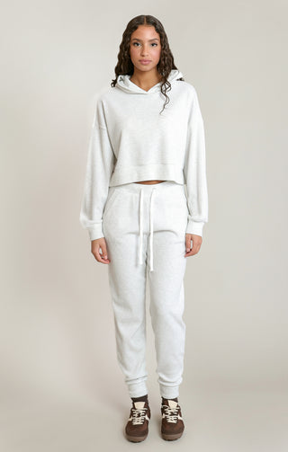 Jogger côtelé doux