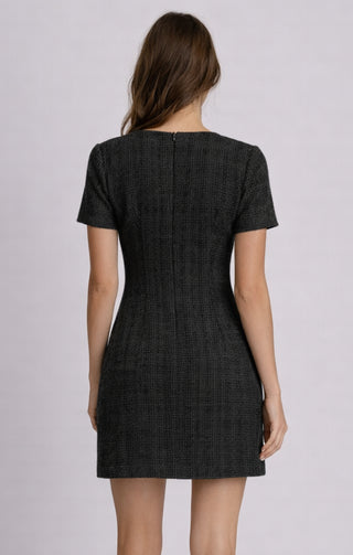 Mini-robe en tweed