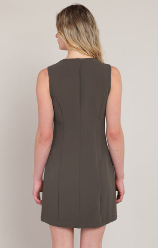 Robe Courte Boutonnée