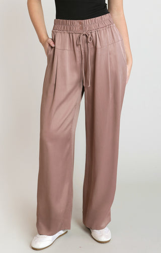 Oversized Pull-On Pants