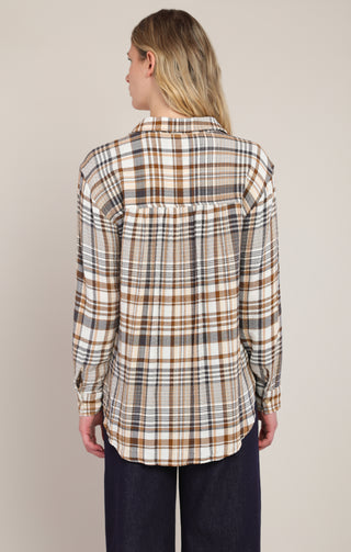 Chemise à carreaux