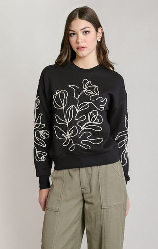 Sweatshirt brodé