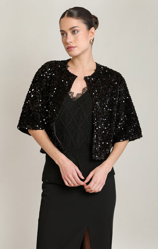 Cardigan à sequins