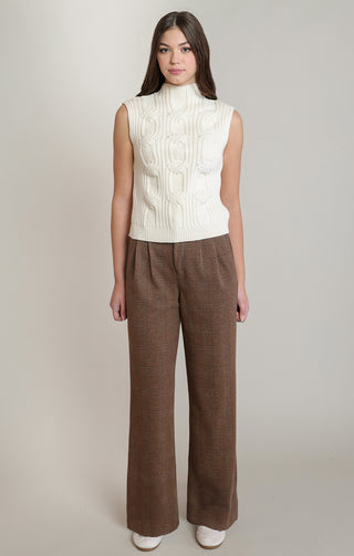 Cable Vest Knit