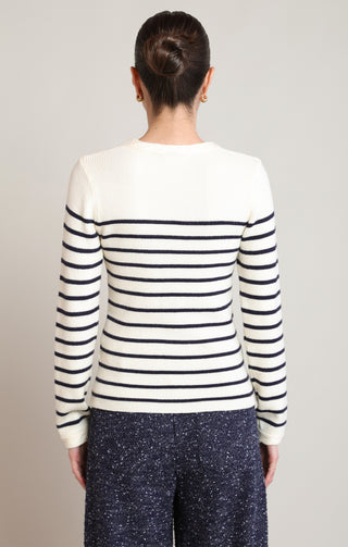Striped Sweater Top