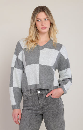 Colorblock Sweater