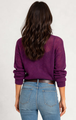 Sheer Sweater Top