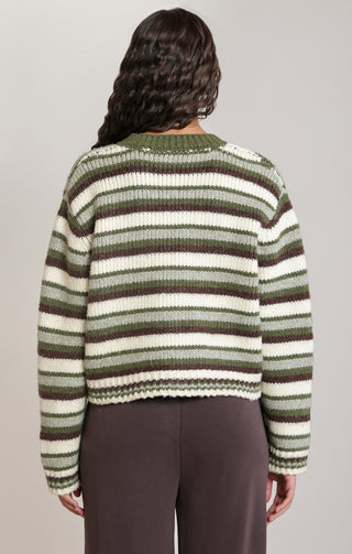Gilet rayé