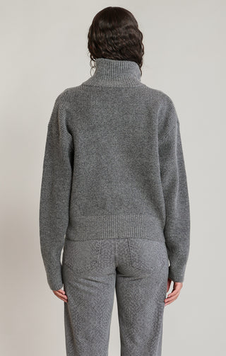 Cardigan zippé