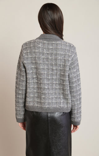 Gilet en tweed