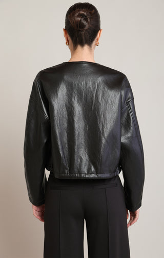 Collarless Jacket
