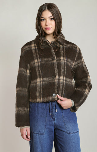 Veste à carreaux