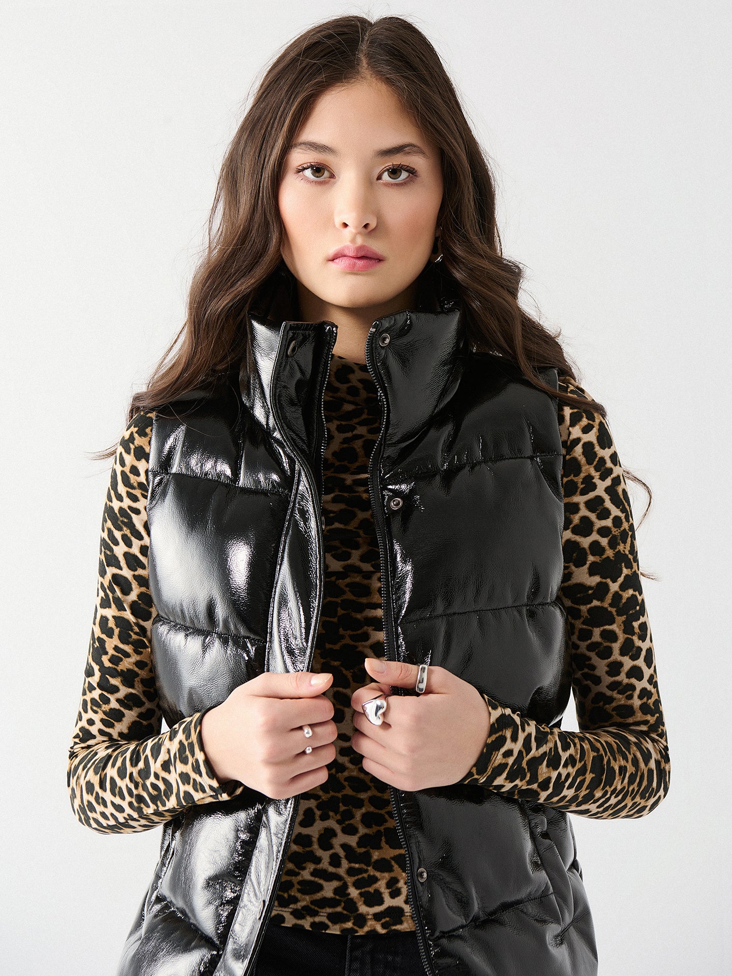 Dex leopard sweater clearance