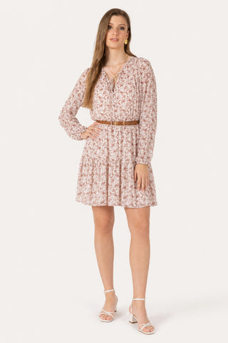 Tiered Mini Dress