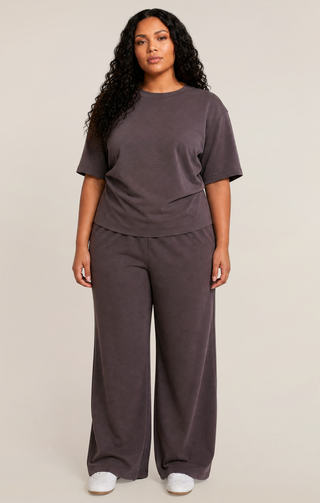 Haut à taille plissée