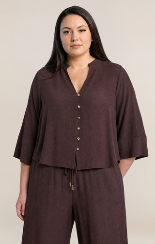 Wide Sleeves Blouse