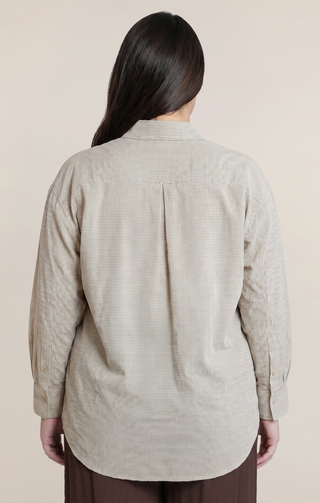 Chemise texturée oversize