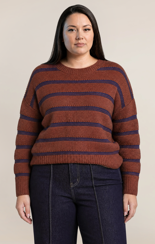 Striped Crewneck Sweater