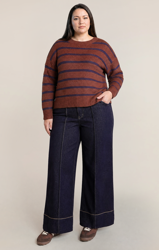 Striped Crewneck Sweater